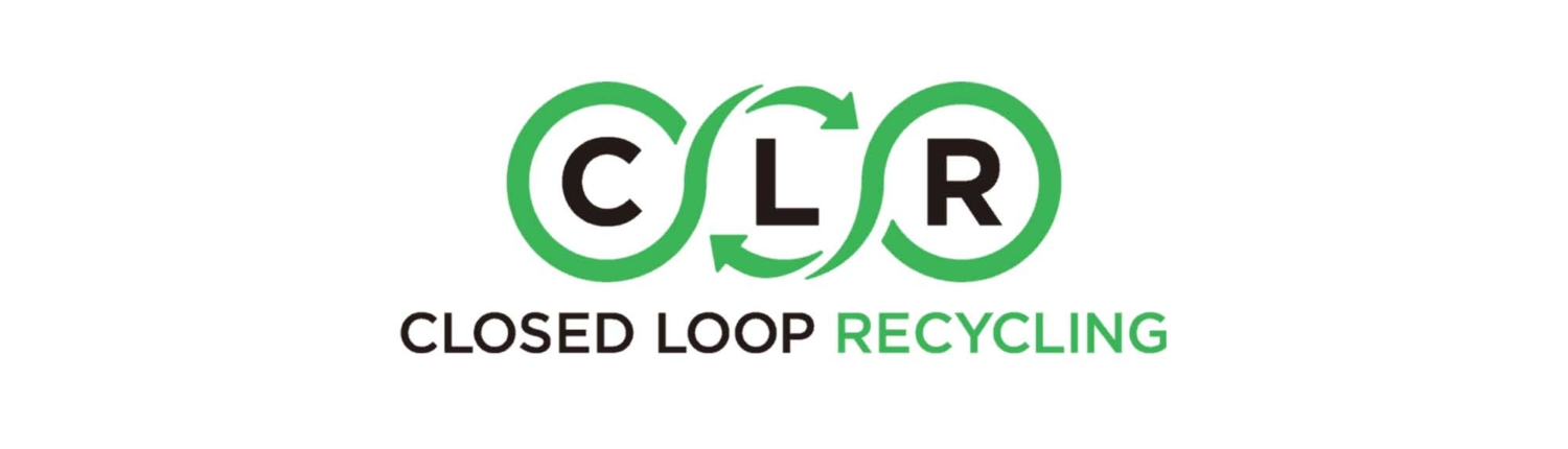Closed loop recycling rebrand logo
