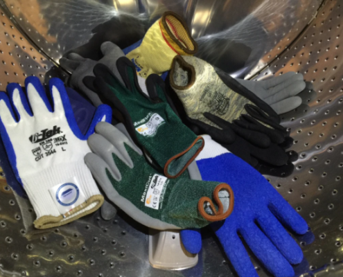 laundering reusable ppe gloves