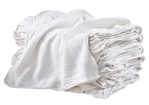 White Shop Towels